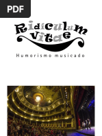 RIDICULUM VITAE - Ridiculas Equivocanciones - Dossier 2016