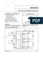 TDA7297SA Datasheet