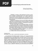 Ámbitos de La Deontologia Profesional Docente: Gonzalo Jo Ver Olmeda