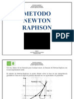 Metodo de Newton Raphson