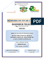 Memoire de Fin de Cycle