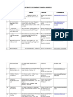 Biotech Company Name Address