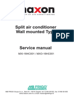 Split Air Conditioner Type - Service Manual