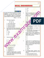 GATE Chemical Engineering 1999 PDF