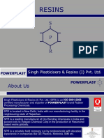 Resins: Singh Plasticisers & Resins (I) Pvt. LTD