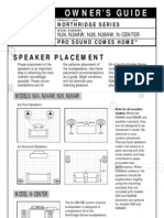 Manual Caixas JBL N24