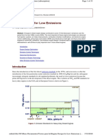 Engine Deisgn For Low Emissions