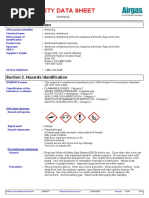 MSDS Ammonia