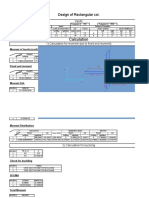 Calculation: Design of Rectangular Col