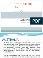 Hofstede's Culture Australia