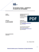 Informe Prueba Jarras Clarificacion Curtiembre - ASPEMCUR