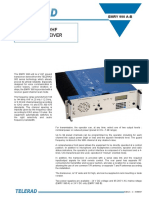 VHF-UHF Transceiver Solutions by Telerad
