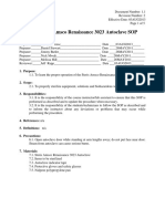 Title: Steris Amsco Renaissance 3023 Autoclave SOP: Approvals