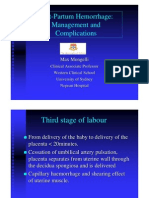 Postpartum Hemorrhage