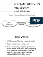 CS109/Stat121/AC209/E-109 Data Science: Statistical Models