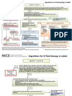 Intravenous Fluid Therapy in Adults in Hospital Algorithm Poster Set 191627821