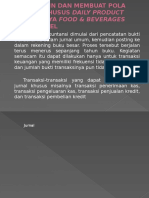 Mendesain Dan Membuat Pola Jurnal Khusus Daily Product