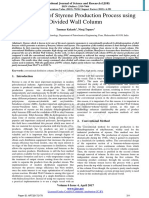 Optimization of Styrene Production Process Using DWC