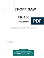 Cut-Off Saw TR 450: Pneumatic