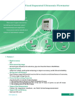 JC 3000s Clamp-On Ultrasonic Flowmeter