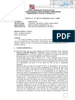 Sentencia de La Jueza Keysi Kalondy Becerra Atauconcha Sobre Reposición Laboral