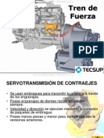 Curso Servotransmision Contraejes Componentes Embrague Elementos Componentes Composicion Materiales Flujo PDF