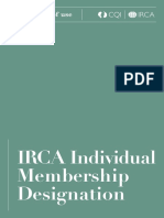 IRCA Scheme Brand Terms of Use