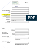 Groupm Mec Menacom Dubai: New Vendor Data Set-Up Form