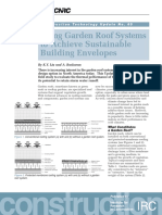 Using Garden Roof Systems To Achieve Sustainable Building Envelopes