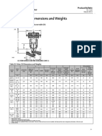 Válvula de Control Fisher GX