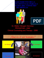 Dr. Walter Obregón Sánchez Pronafam - Ama Clinical Counseling and Therapy - 2006