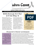 MAS Annual Art Fair Will Be May 6: Wisconsin's Glacial Landscapes