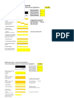 Consulting Rate Sheet Template