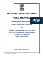 AME User Manual Dgca