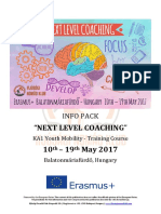 "Next Level Coaching": Info Pack