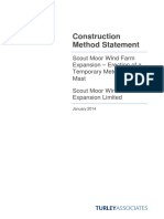 2014-0021 Construction Method Statement