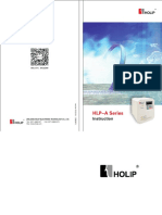 HLP-A Series Operating Manual