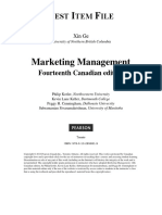 Downloadable Test Bank For Marketing Management Fourteenth Canadian Edition 14th Edition Kotler - MM - 14e - ch00 TIF 1