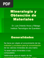 Mineralogía y Obtención de Materiales 2