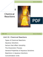 10 Chemical Reactions II