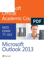 Microsoft Official Academic Course: MOS Exam 77-423