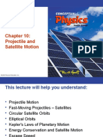 Projectile and Satellite Motion: © 2015 Pearson Education, Inc