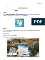 Mi Manual de Concar Avansando.........