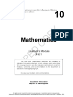 Math10 LM U1