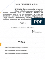 Esfuerzo Normal y Cortante en Planos Oblicuos Debidos A Solicitaciones Axiales y Afines PARTE 01 1