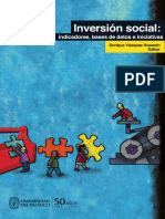 Inversión Social - Indicadores, Bases de Datos e Iniciativas PDF