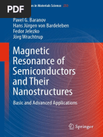 Magnetic Resonance of Semiconductors and Their Nanostructures Basic and Advanced Applications