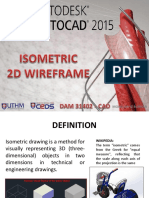 Isometric Drawing - 2d Wireframe