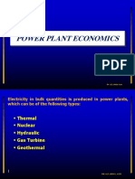 Power Plant Economics