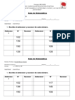 Antecesor y Sucesor